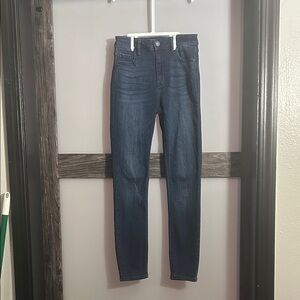 Hidden Medium Wash High Rise Skinny Jeans Classic Blue Women's Jeans Size 27
